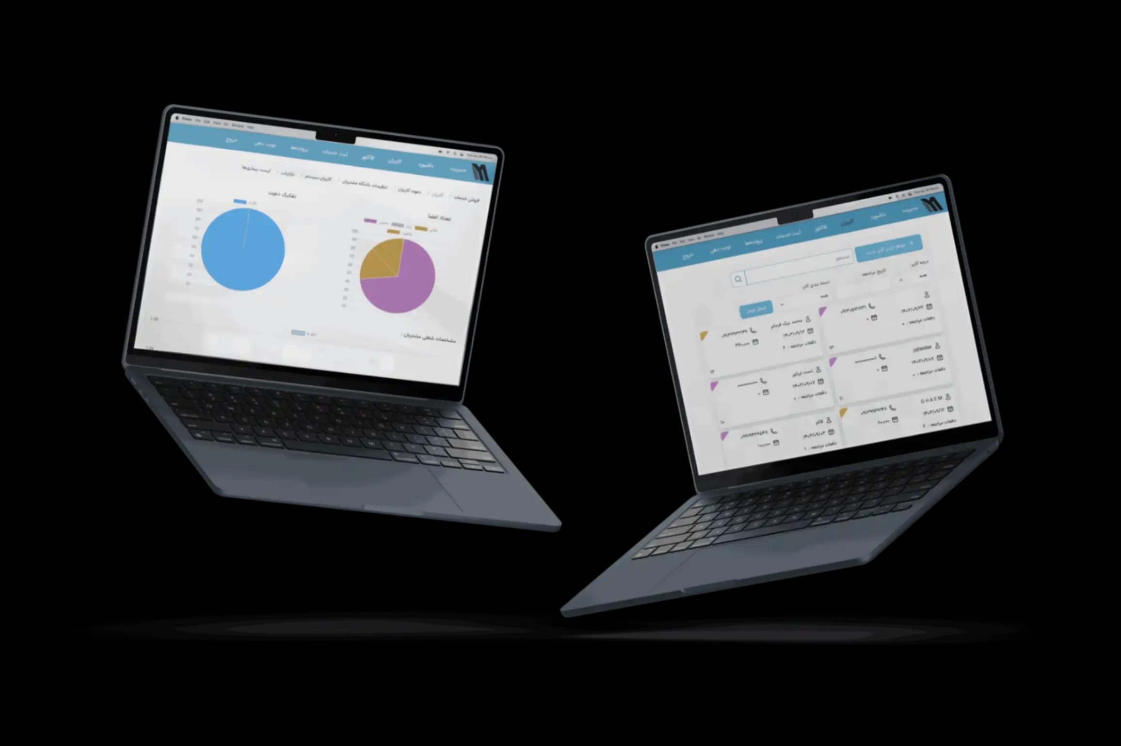 سیستم CRM مهام‌یار